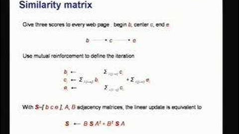 Extracting Information from Large Graphs by Computing...
