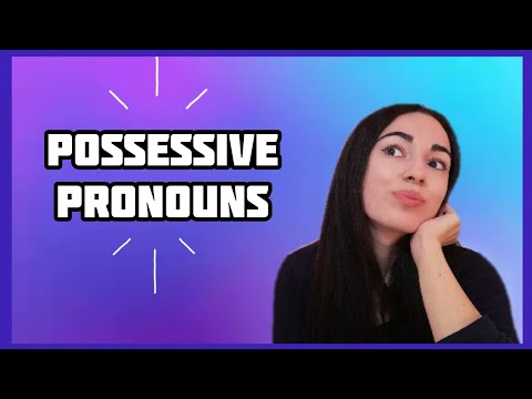 LEARN the POSSESSIVE PRONOUNS in the GREEK language 2020 | learn Greek with Katerina