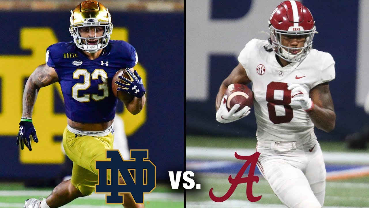 Notre Dame vs. Alabama: The Notre Dame Fighting Irish and Alabama Cri...