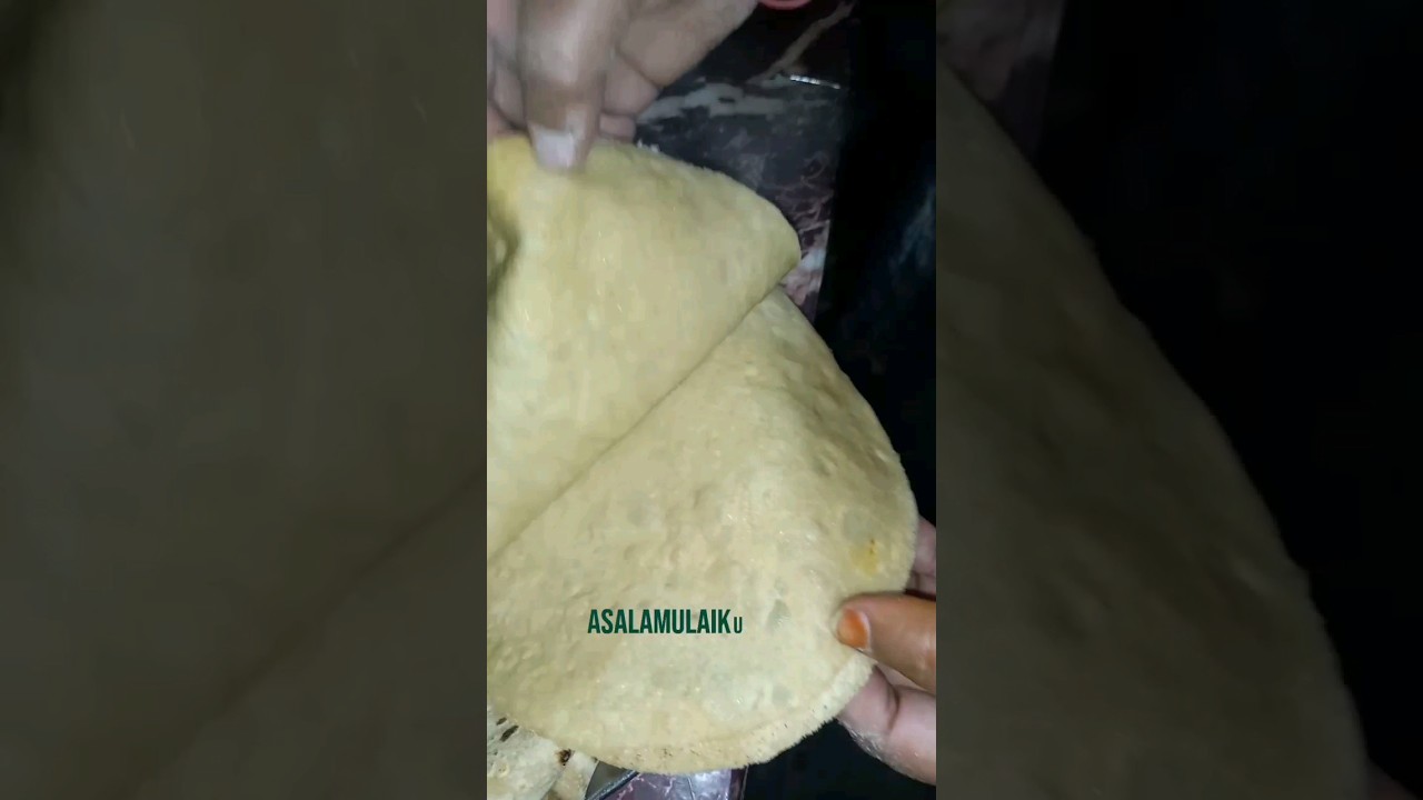 Yummy Double layer roti recipes(dosti roti)|try new way|#shorts #foodie ...