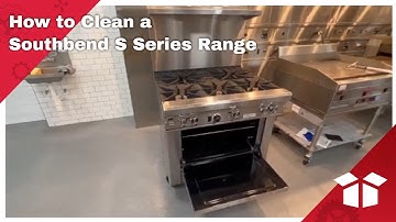 How to Clean a Southbend S series range