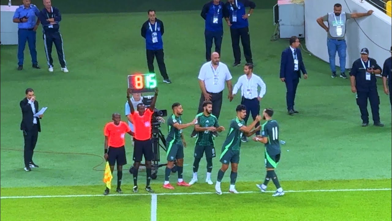 الشوط الثاني لمباراة الجزائر 3 بوتسوانا 1