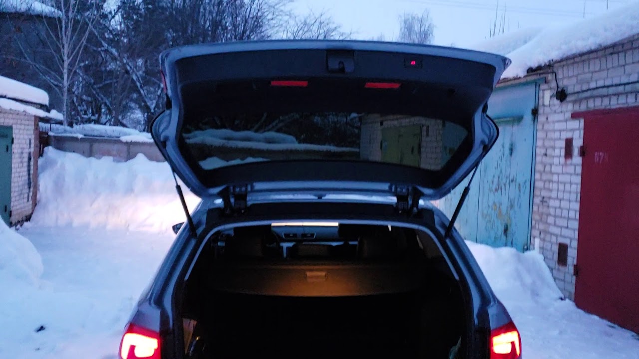 Объем багажника passat cc