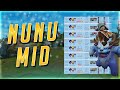 Riot BUFFED NUNU MID and this player ABUSED IT TO REACH KOREAN CHALLENGER!!!