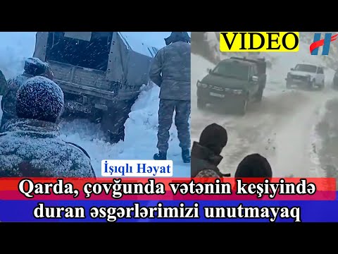 Qarda, çovğunda vətənin