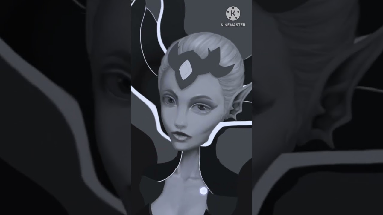 Digital Painting Hair in Greyscale | Clip Studio Paint | Tab S 7 plus
