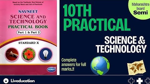 10th class science practical book experiment solution | class 10 all experiment answer |part 1 and 2