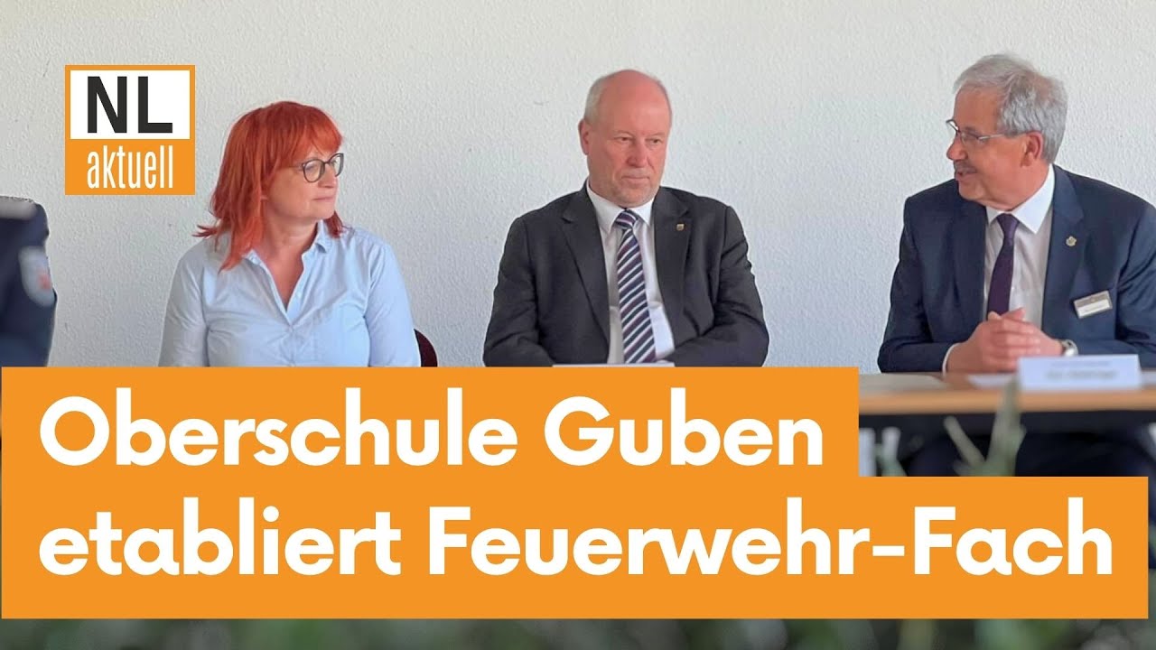 Guben | Oberschule "Marie & Pierre Curie" etabliert Wahlpflichtfach Feuerwehr ab dem neuen Schuljahr
