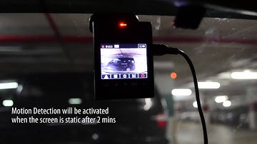 Papago! GoSafe Driving Recorder Motion detection