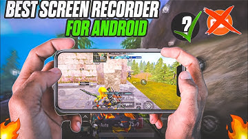 Best Screen Recorder for Android 🔥 No Lag, No Watermark!|Bgmi Gamplay 🥵