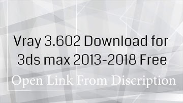 Download Vray 3.6 For 3ds Max 2013-2018