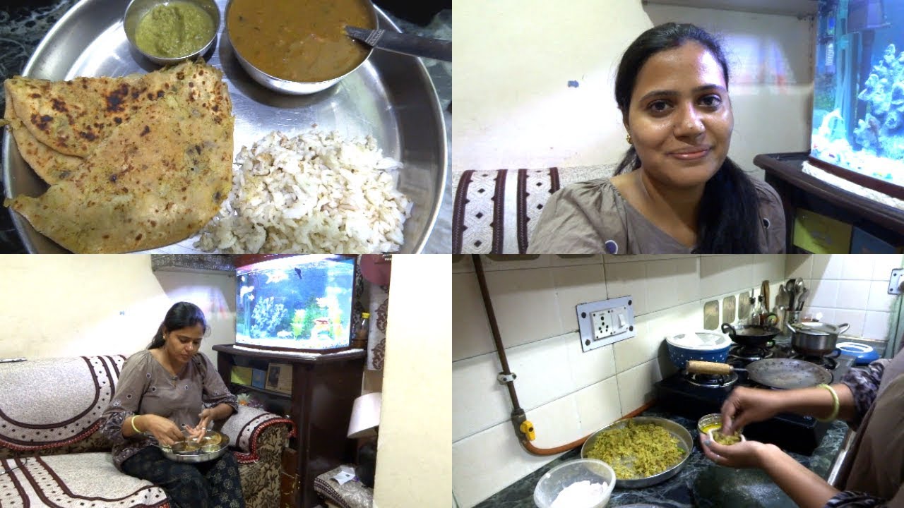 Friday Dinner Routine || Indian Mom Dinner Routine || Gobhi Paratha and