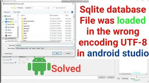 File was loaded in the wrong encoding UTF-8 in android studio | File was loaded in the wrong encodin