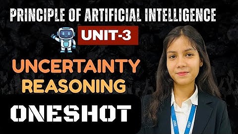 PAI Unit 3 – Uncertainty Reasoning Explained in Simple Terms | Fuzzy Logic | AI Concepts