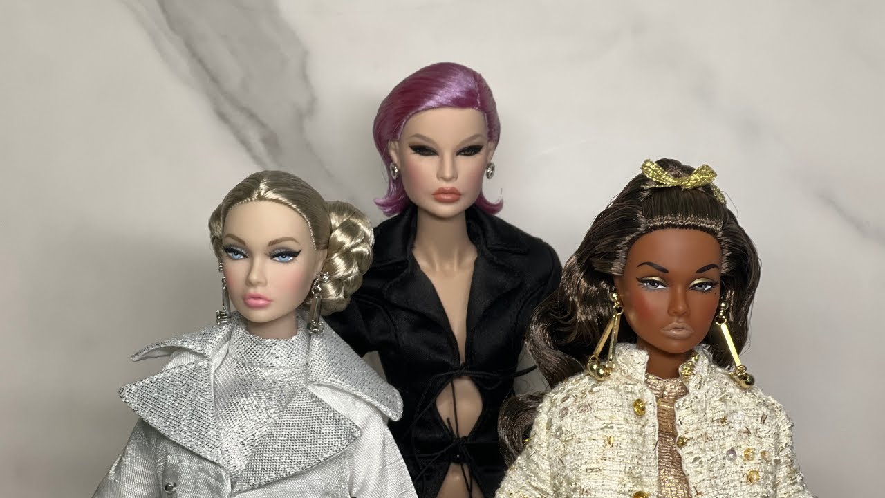ジャンプスーツ&amp;アクセ☆Bird Of Prey Poppy Parker Bird of Prey Poppy Parker Centerpiece Doll at IT Convention
