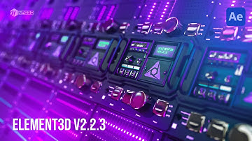 S E R V E R | Breakdown | ELement3d V2.2.3 & After Effects 2022