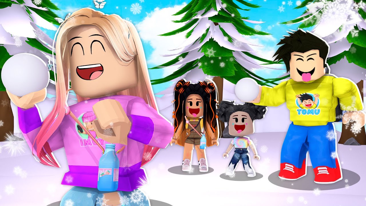 BLOXBURGS STÖRSTA SNÖBOLLSKRIG!