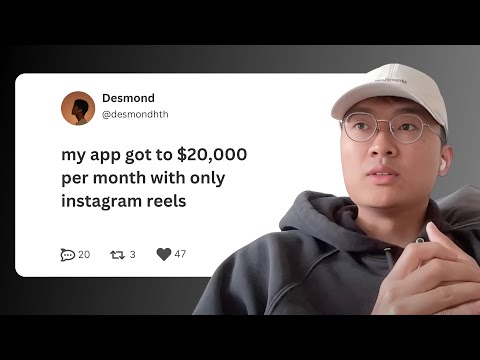 instagram reels got his app 100,000 downloads in 4 months