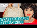 What Fits In My Bag 2020 | Coach Katy Satchel