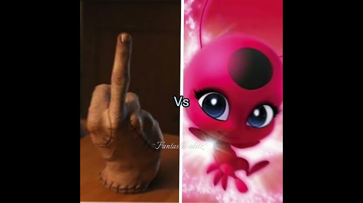 Ladybug VS Wednesday