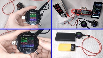 Mustool UD18 USB/DC Jack Tester | Review, Measurement Tests of all functions, App Walkthrough