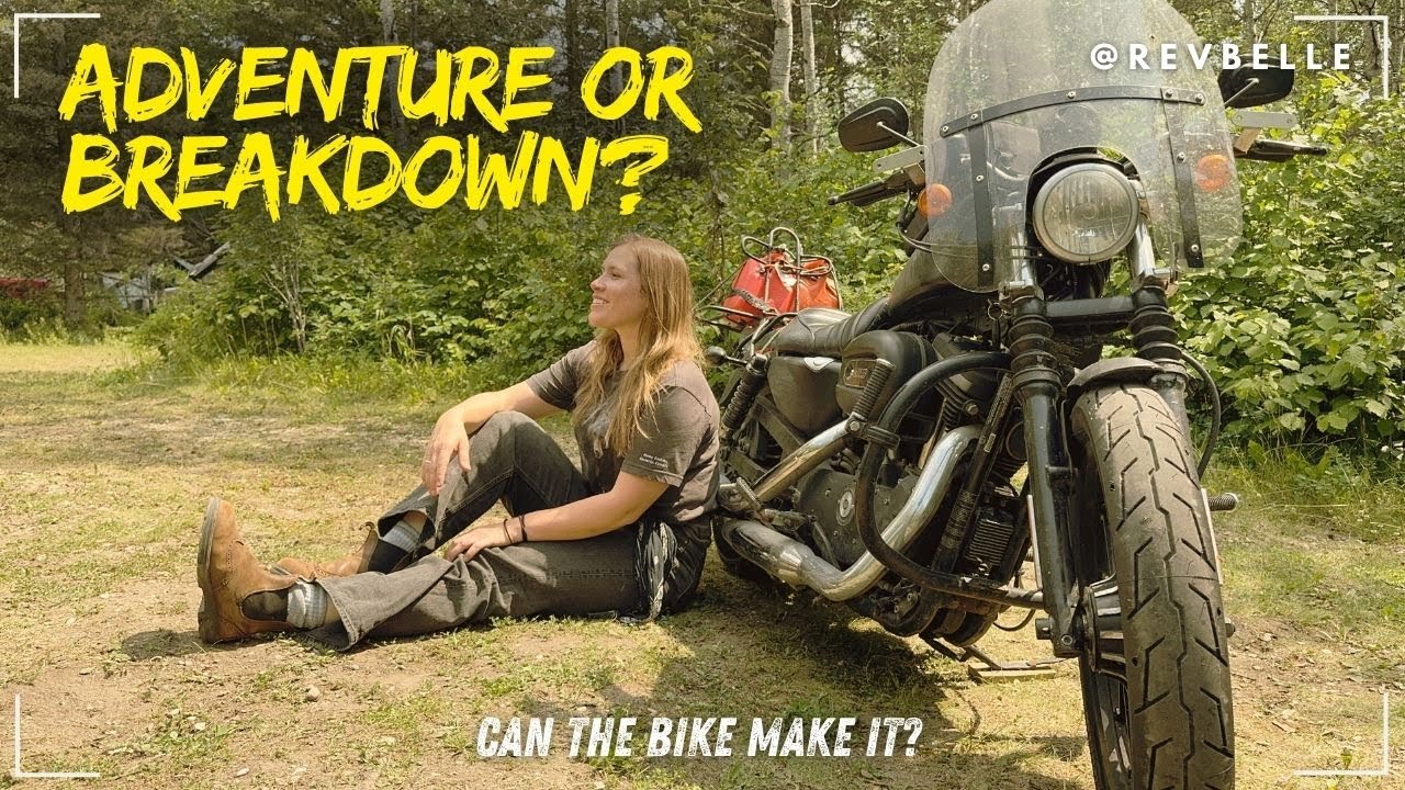 Motorcycle Issues on the Road to Riding Mountain | It Doesn't get Easier
