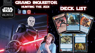 Revealing the Power of Grand Inquisitor Star Wars Unlimited Deck List #starwars #starwarsunlimited