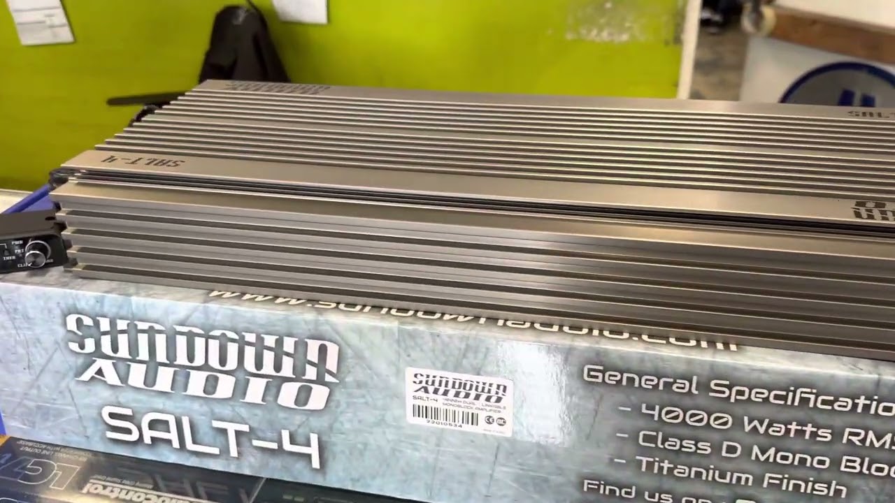 Sundown Salt 4. 4000 watts RMS power