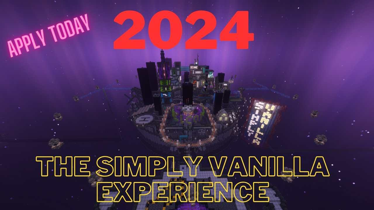 Simply Smp The Simply Vanilla SMP - 2 Year Anniversary - Join Today! - YouTube