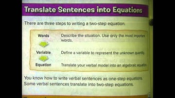 2-3 Write Two-Step Equations