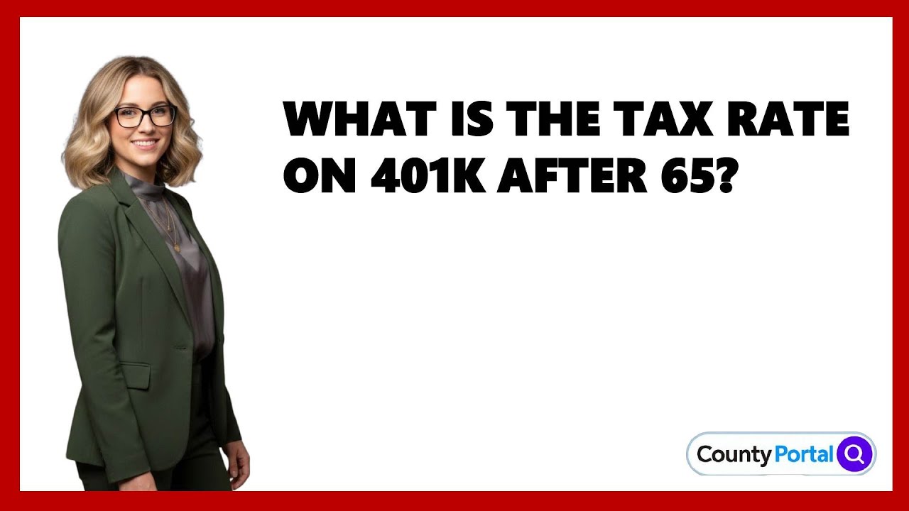 What Is The Tax Rate On 401K After 65?