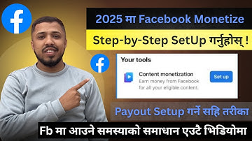 2025 मा Facebook Monetize यसरी गर्नुहोस् || How to Monetize Facebook Page in Nepal 2025 !