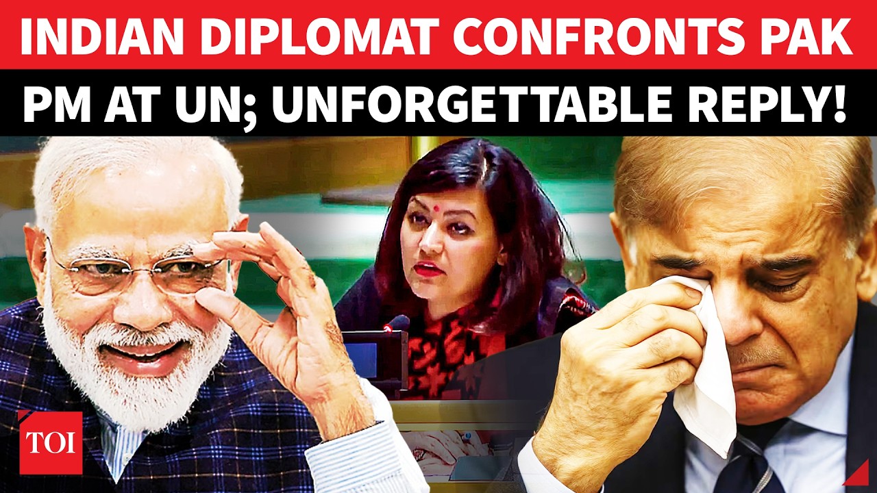 India CONFRONTS Pak PM At UN; Petal Gahlot Leaves Stage ROARING; Sharif ‘Struggles to Hide Face’