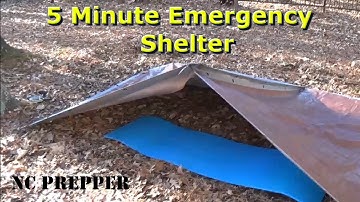 5 Minute Emergency Shelter
