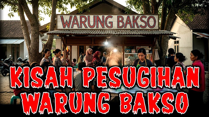 KISAH PESUGIHAN WARUNG BAKSO GUNUNG KAWI! CERITA HOROR PESUGIHAN