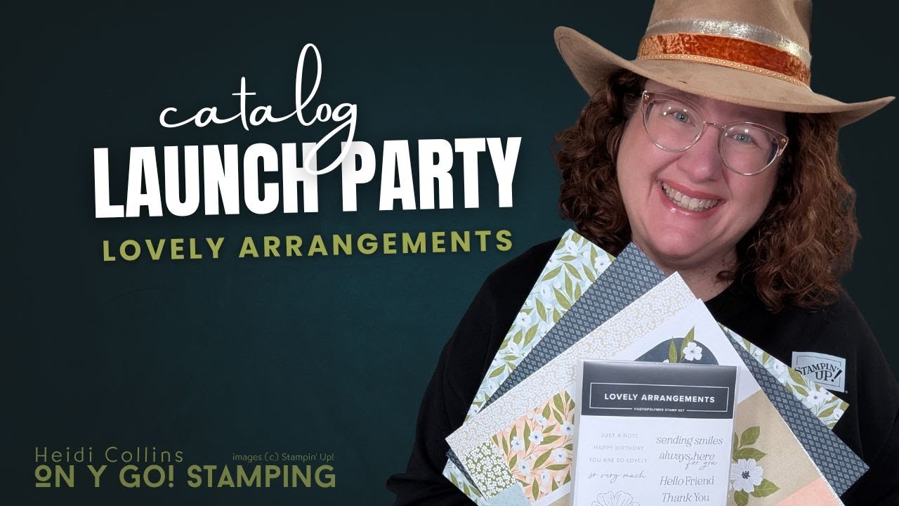 Elegant Floral Cards with the Lovely Arrangements Bundle: Mini Catalog Launch Finale