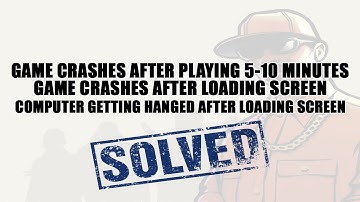 GTA SA: Game Crash Problem Solved!!(Detailed video)