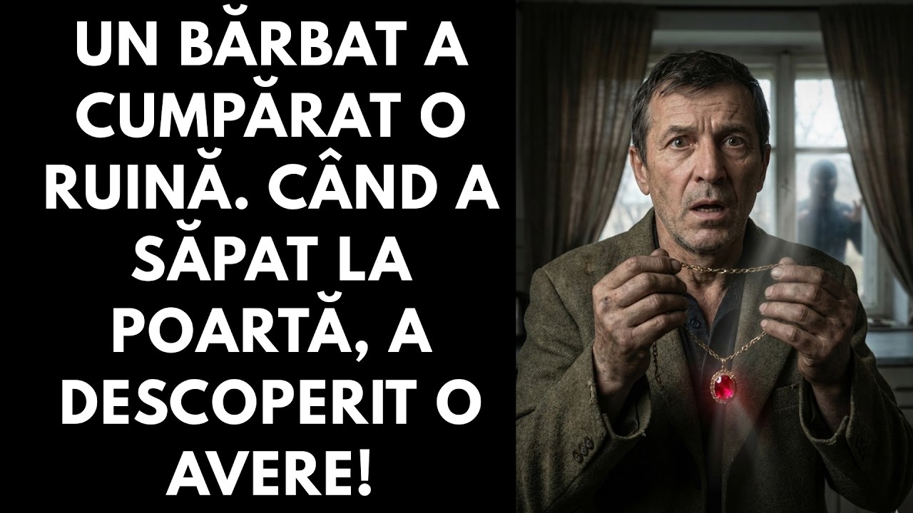 Un bărbat a cumpărat o ruină. Când a săpat la poartă, a descoperit o avere!