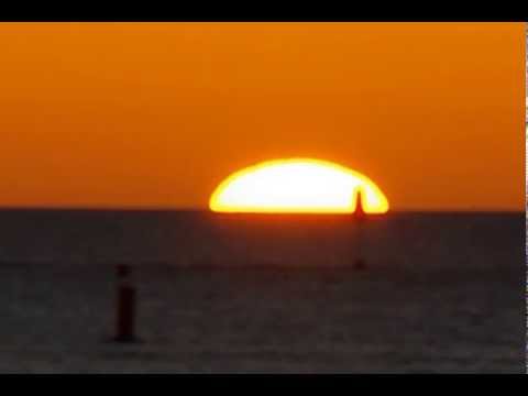 Rayon Vert Green Flash Bretagne 26 Octobre 2014