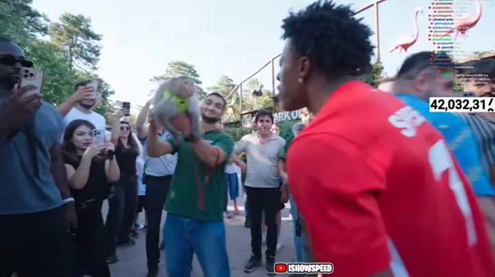 iShowSpeed Gets Bit By A Monkey In Turkey 💀