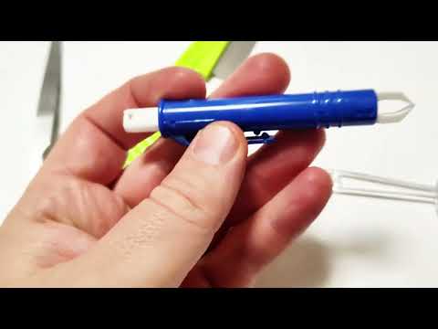 Набор для удаления клеща "Кліщолов PRO" (7 в 1) (Лупа,3 крючка, гребень, автопинцет , пинцет), видео 1