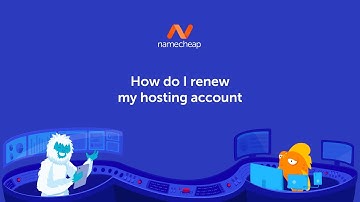 How do I renew my hosting account