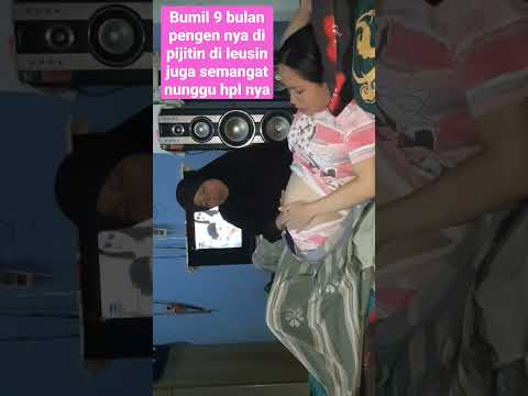 bumil 9 bulan pengen di elusin di pijitin udah nunggu hpl #fypdong #bumil