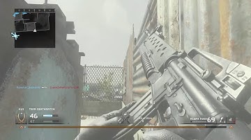 FIRST COD4 REMASTERED EPIC KILLSTREAK