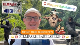 Meine Tour durch den Filmpark Babelsberg⭐️🎬 | 4D Action-Kino🍿, Stuntshow🚁, Westernwelt🏜️& Co. | Vlog