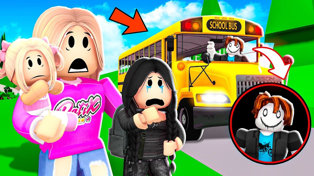 MACHAJĄCY BACON PORWAŁ AUTOBUS SZKOLNY na BROOKHAVEN w ROBLOX!