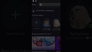 I TYPE ROBLOX ICON ON ROBLOX HOME SEARCH!