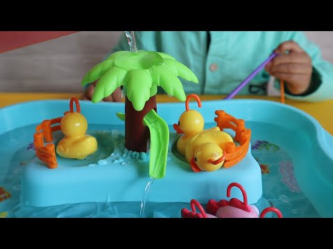 Mainan Anak - Memancing Ikan dan Bebek Sambil Belajar Berhitung dan Warna - Fishing for Kids
