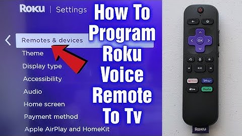 How to pair roku remote to control tv volume