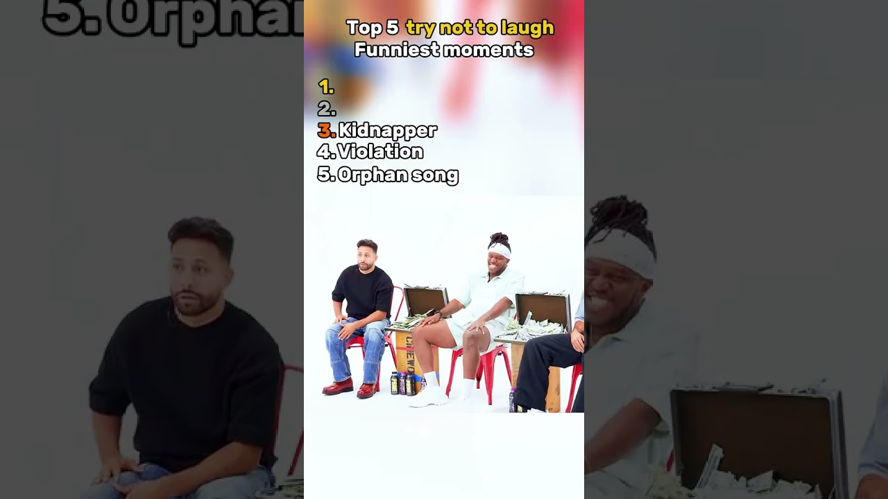 Топ-5 самых смешных моментов, когда пытаешься не засмеяться. 